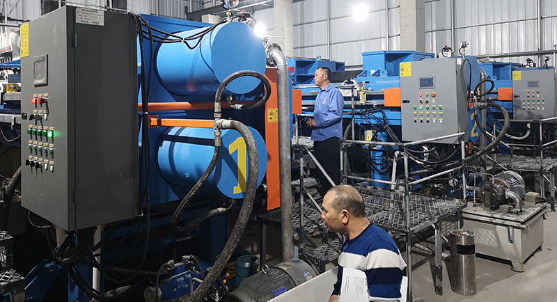 環(huán)保制砂生產(chǎn)線用廂式污泥壓濾機靠譜嗎?