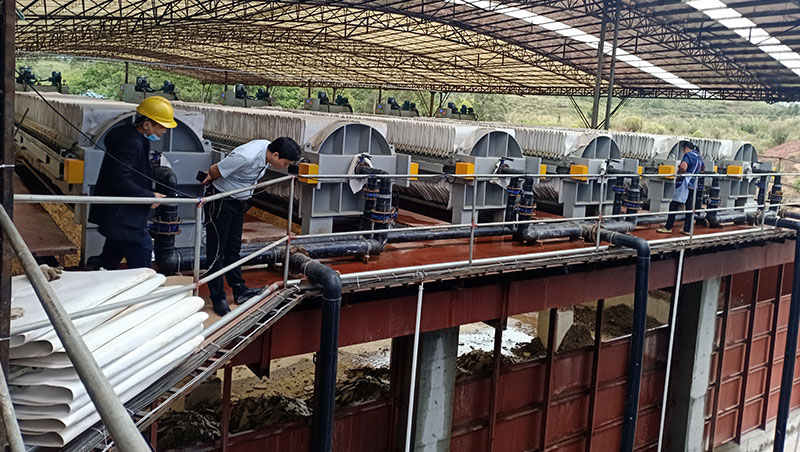 污泥廂式壓濾機用它洗石制砂 高效環(huán)保不耽誤