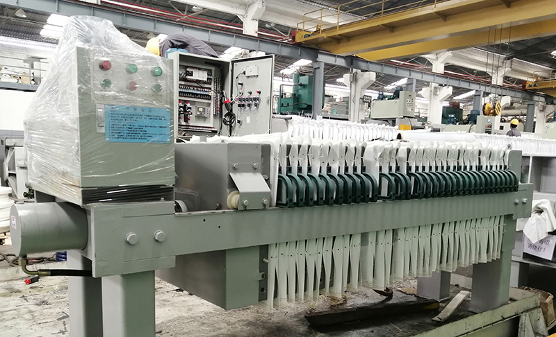 板框式污泥壓濾機實拍