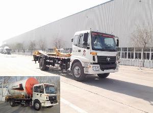 福田牌BJ5160ZBG背罐車(chē) 水泥運(yùn)輸?shù)膶?zhuān)業(yè)高效解決方案